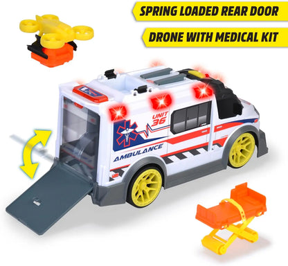 Dickie ambulans 36 cm światło / dźwięk