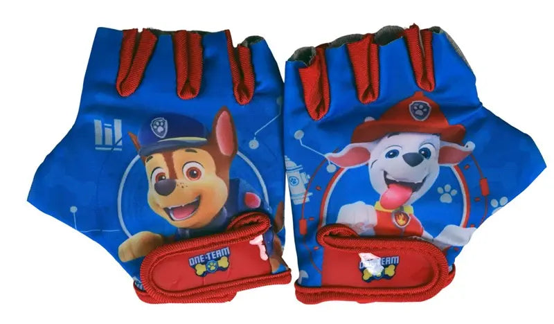 Rękawiczki na rower Psi Patrol