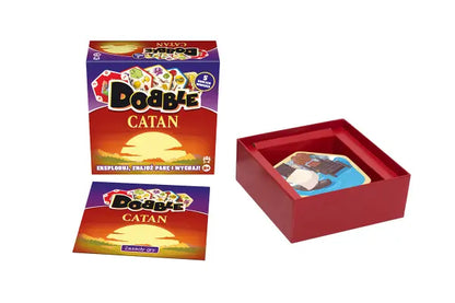gra Dobble Catan Clutch box