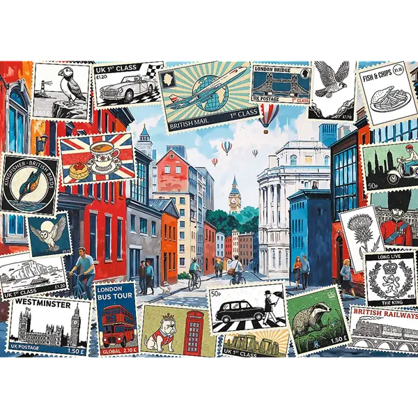 Puzzle 500 el. Creative - Pozdrowienia z Londynu