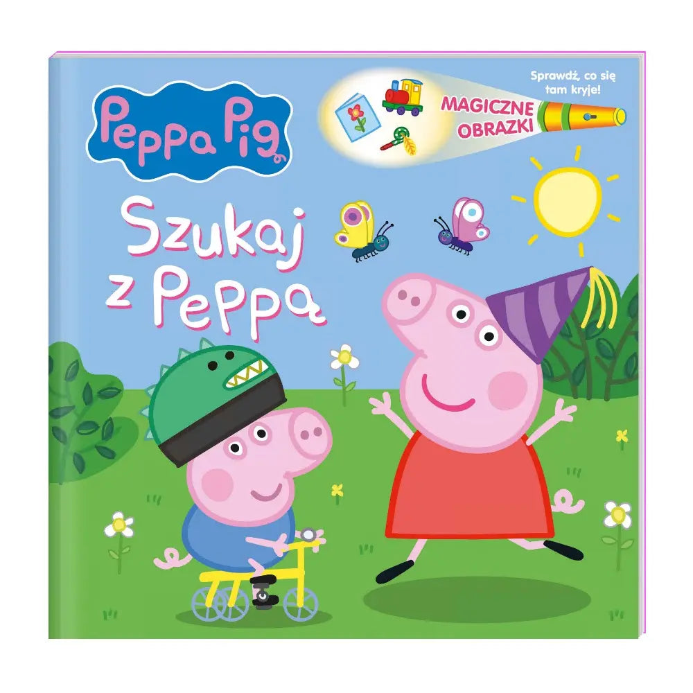 Świnka peppa magiczne obrazki szukaj z peppą