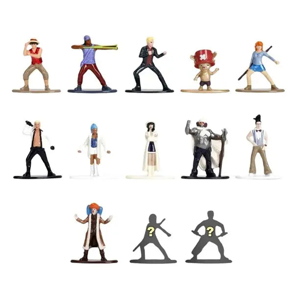 One Piece metalowa figurka 4cm 13 wzorów, saszetka