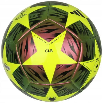 Piłka nożna Adidas Champions League neonowa
