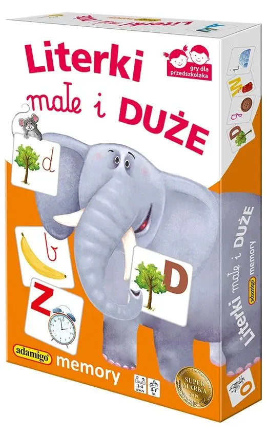 Literki małe i duże - Adamigo memory