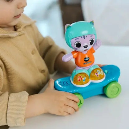 V-tech zabawka interaktywna kot skater