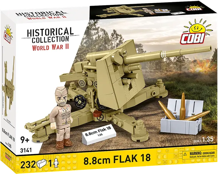 Historical Collection WWII Flak 18 8,8cm 232 kl.