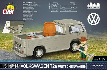Klocki volkswagen t2a pritschenwagen 152 elementy