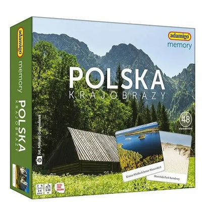 Polska krajobrazy gra memory