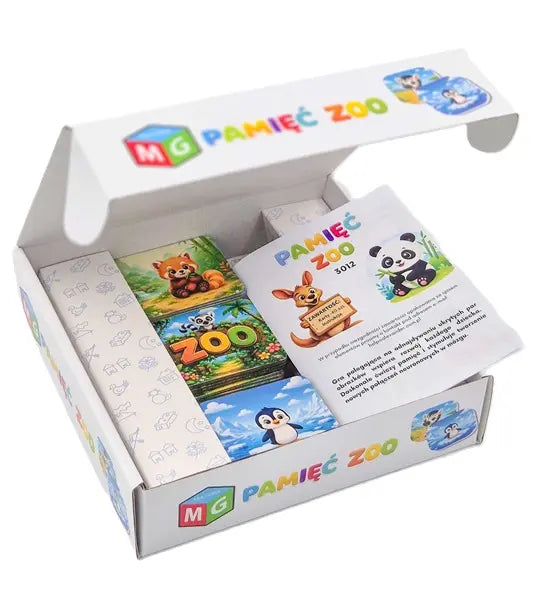Gra pamięciowo-edukacyjna Zoo