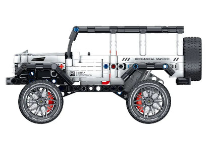 Immaster klocki pojazd off road biały 434 elementy