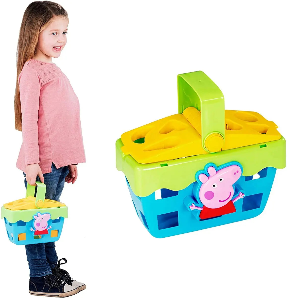 Peppa pig muzyczny koszyk-sorter