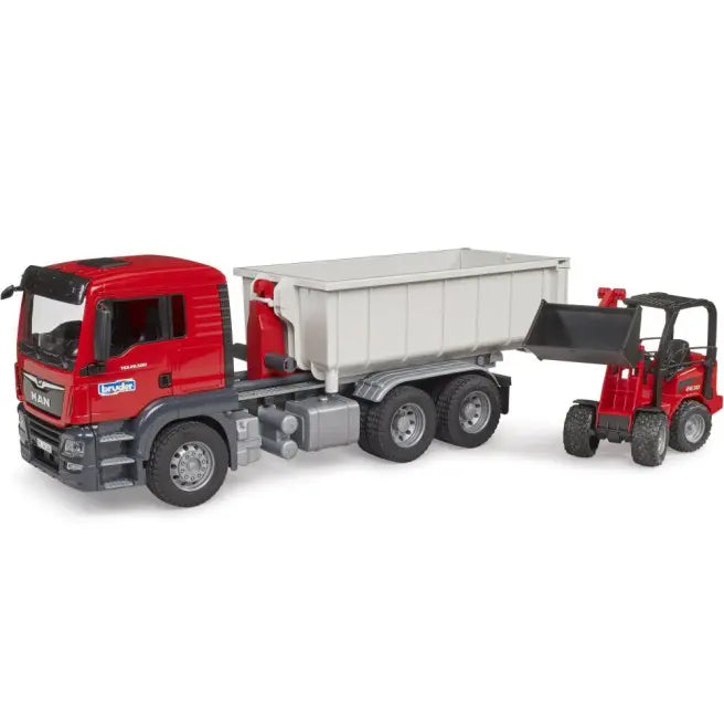 BRUDER MAN TGS kont.rolk.+kop.Schaffer 03767