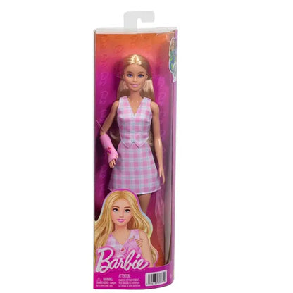 Barbie Fashionistas lalka z gipsem na ręce