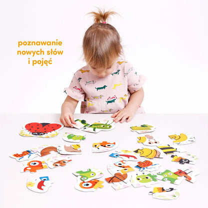 CzuCzu Puzzle Robaczki czworaczki 2+
