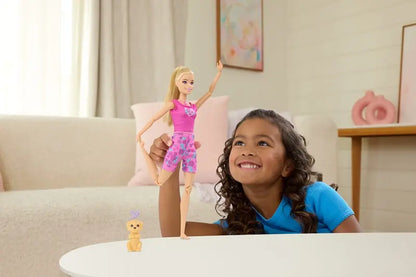 Barbie lalka medytująca z dźwiękiem