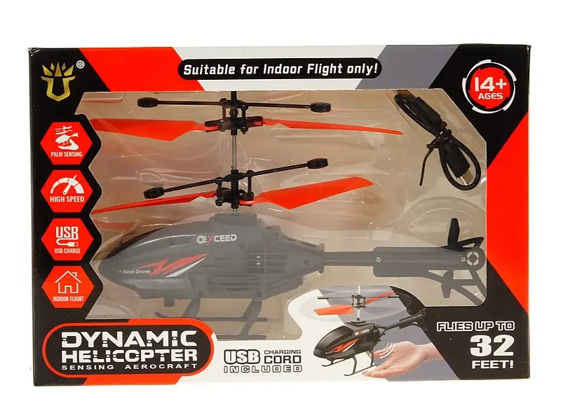 Helikopter sterowany dłonią