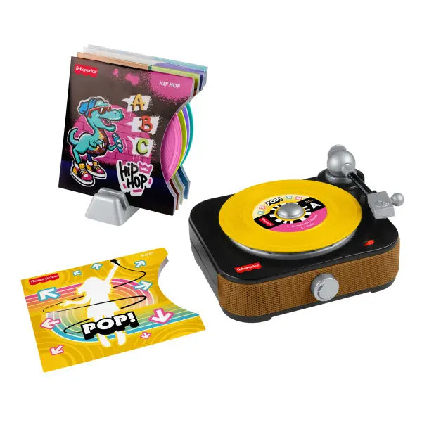 Fisher-price gramofon malucha zabawka interaktywna