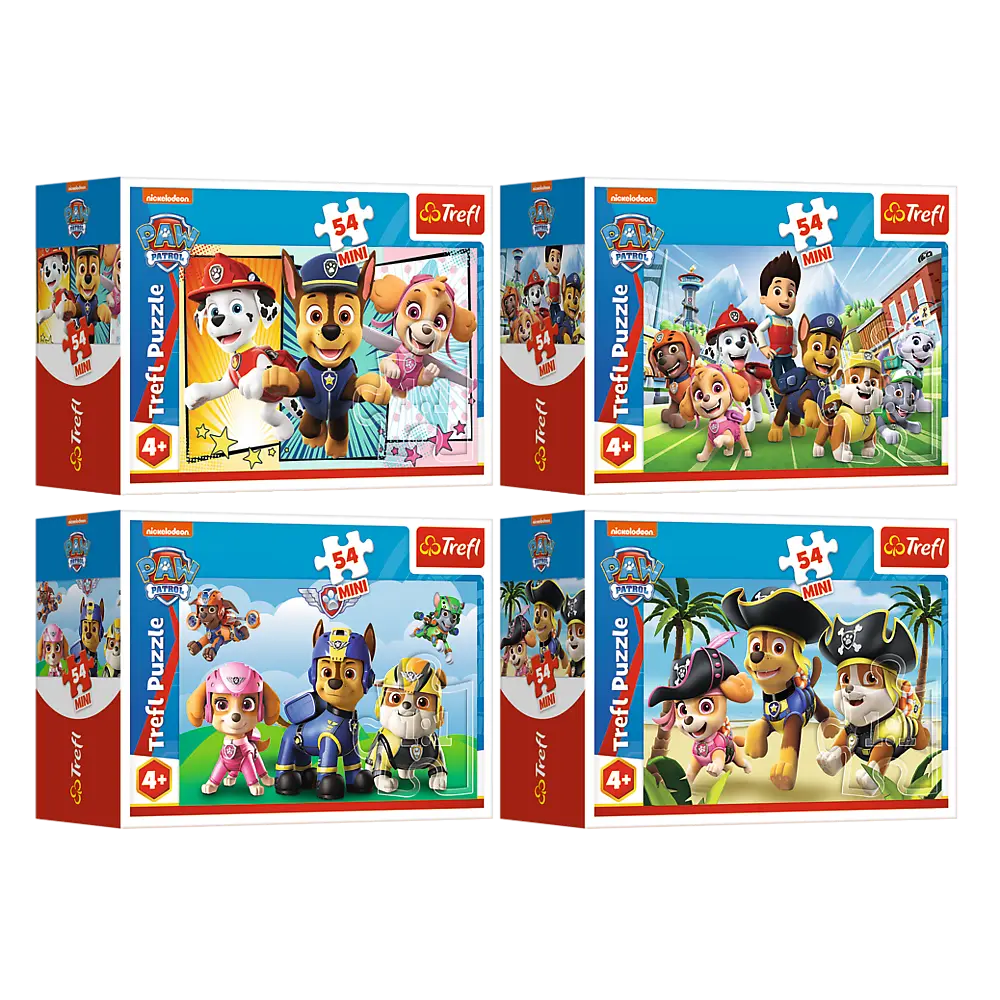 PUZZLE 54 MINI Bądź jak Psi Patrol 54200