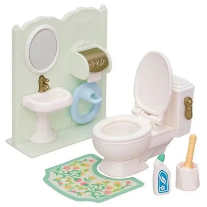 Sylvanian families łazienka zestaw z toaletką