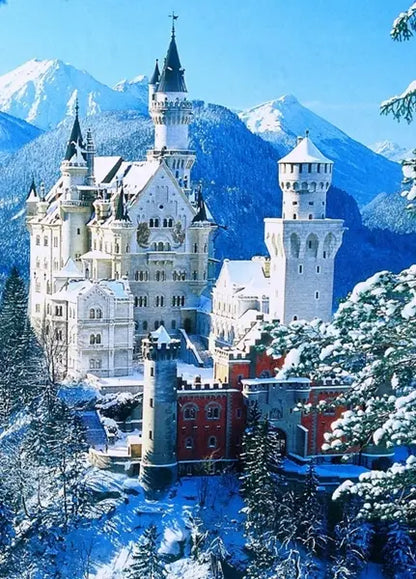 Diamentowa mozaika - Zamek Neuschwanstein