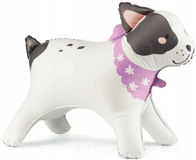 Stojący balon foliowy - Buldog - 75x57 cm