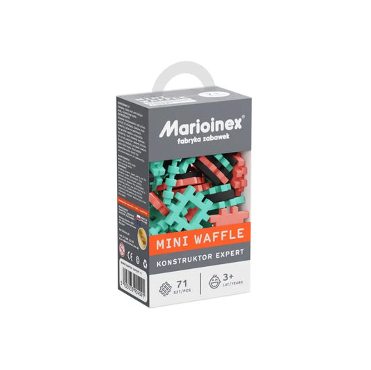 Klocki waffle mini 71szt konstr.expert 04091