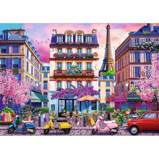 Puzzle 4000 elementów Wiosna w Paryżu