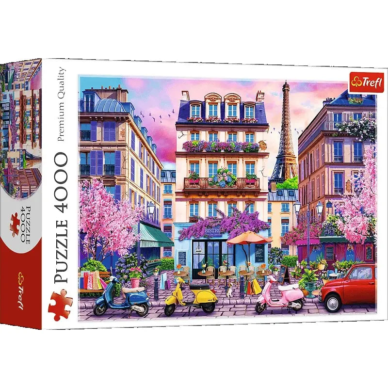 Puzzle 4000 elementów Wiosna w Paryżu