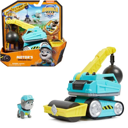 Psi Patrol Rubble i jego ekipa - maszyna wyburzająca + figurka Motor