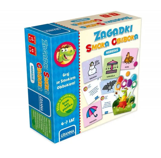 Zagadki Smoka Obiboka niebieskie