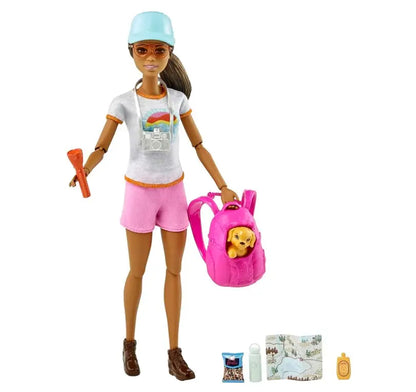 Barbie lalka z plecakiem relaks