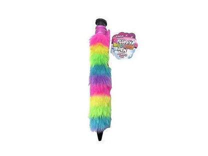 Długopis puszysty tęczowy jumbo 28cm 591149 79411