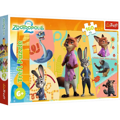 PUZZLE 160 Razem w Zootopii / Disney 15429