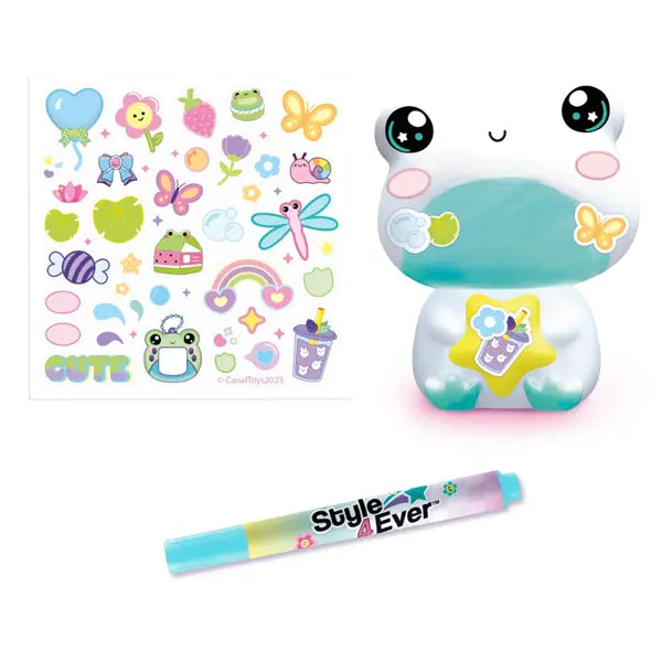Świecące Dekorożce – DIY Kawaii, Żabka