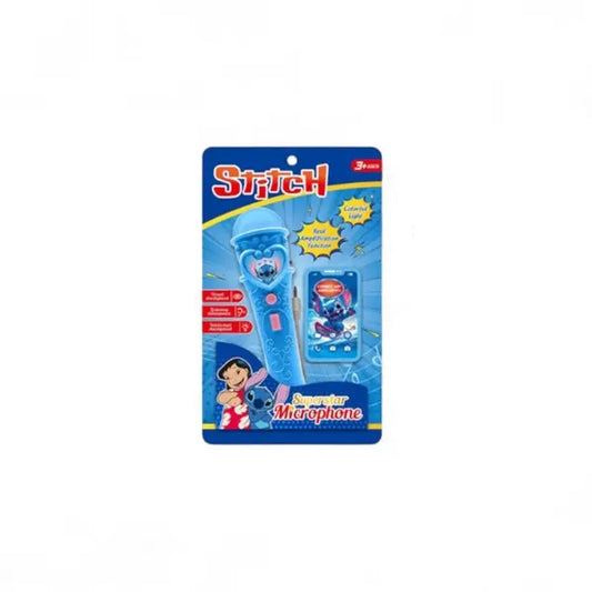 Mikrofon stitch ze światłem i dźwiękiem