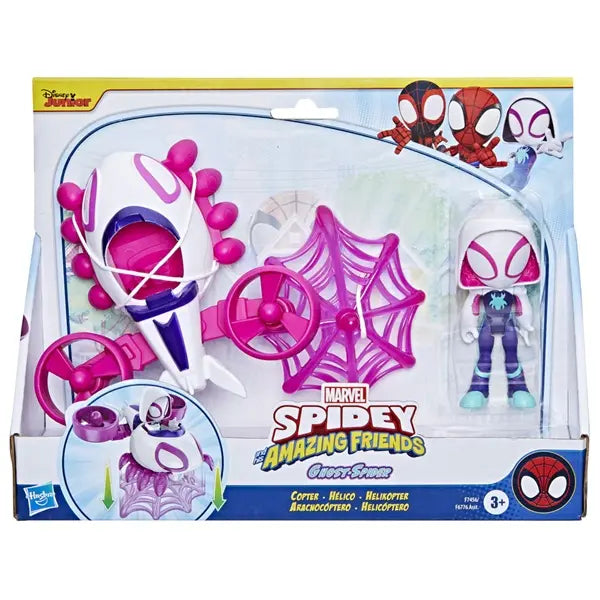 Figurka Ghost Spider + pojazd