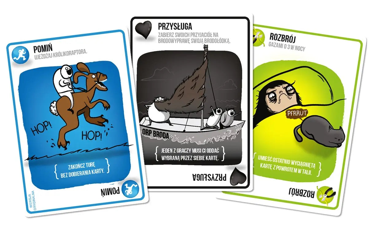 Gra eksplodujące kotki (nowa edycja)