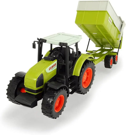 Dickie toys dickie traktor class ares z przyczepą