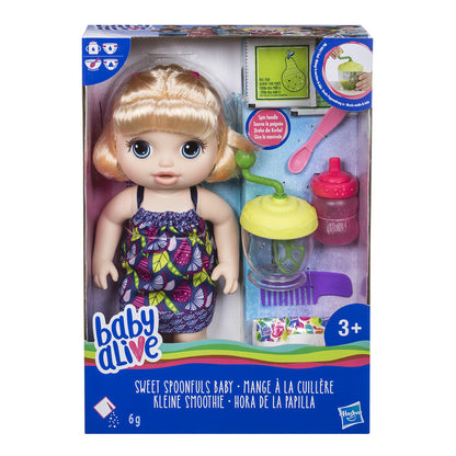 BABY ALIVE lala Słodka przekąska blond E0586 /2