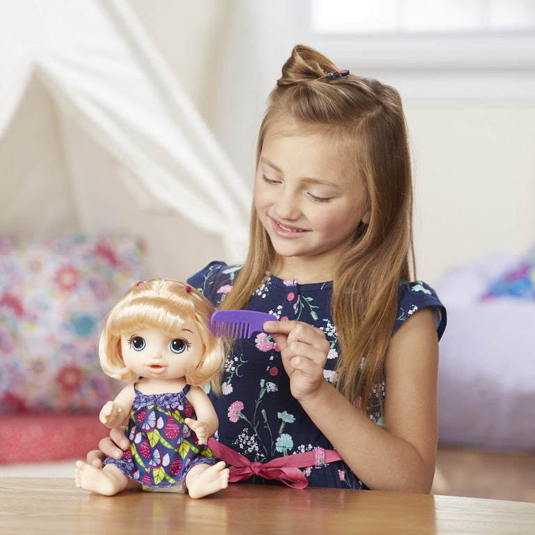 BABY ALIVE lala Słodka przekąska blond E0586 /2