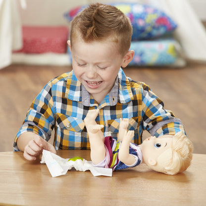 BABY ALIVE chłopiec blondyn z mikserem E0635