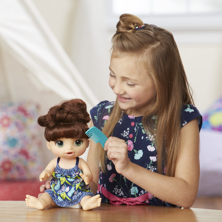 BABY ALIVE lala Słodka przekąska brunetka E0587 /2