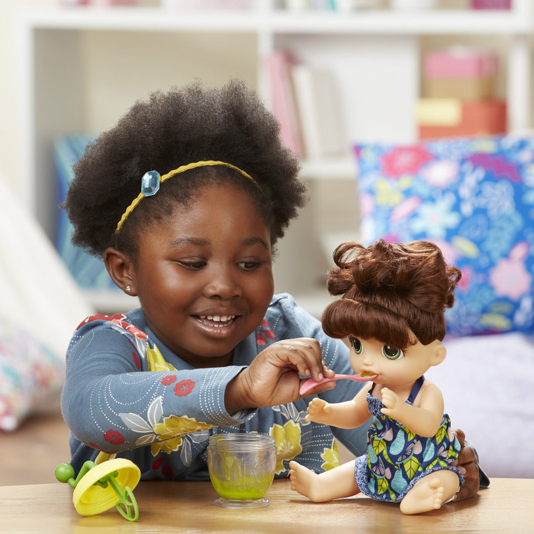 BABY ALIVE lala Słodka przekąska brunetka E0587 /2