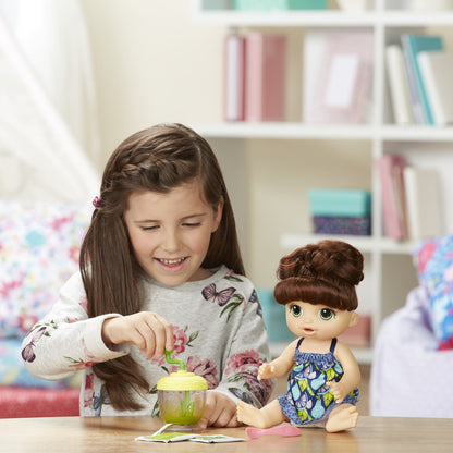 BABY ALIVE lala Słodka przekąska brunetka E0587 /2