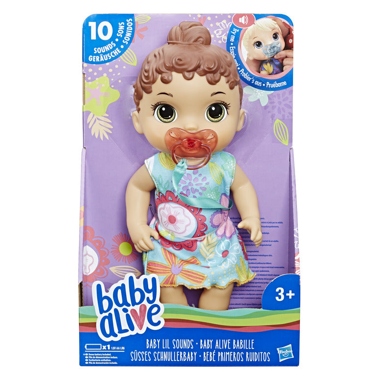 BABY ALIVE lalka brunetka z dźwiękami E3688 /2.