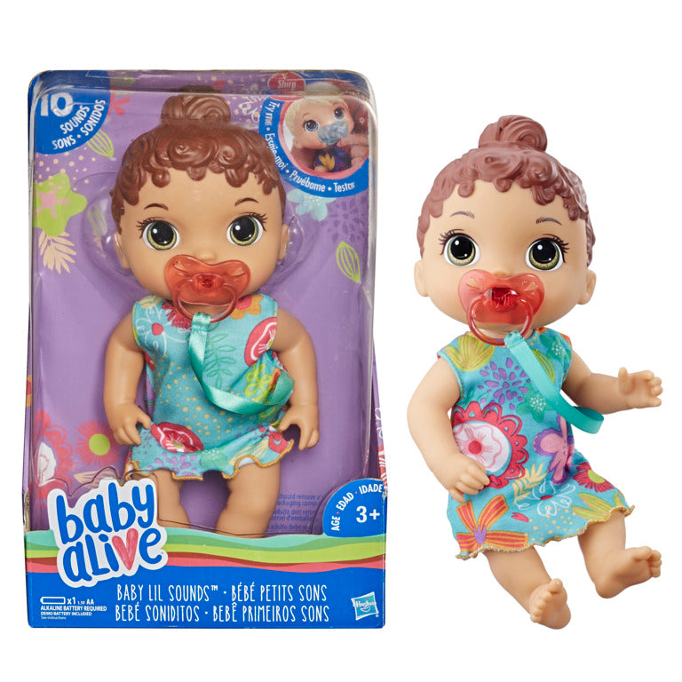 BABY ALIVE lalka brunetka z dźwiękami E3688 /2.