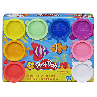 PLD ciastolina tuby 8-pack tęczowy E5062 /4