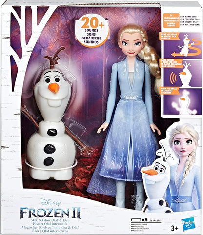 FROZEN 2 lalka Elsa+interak.Olaf E5508 /3