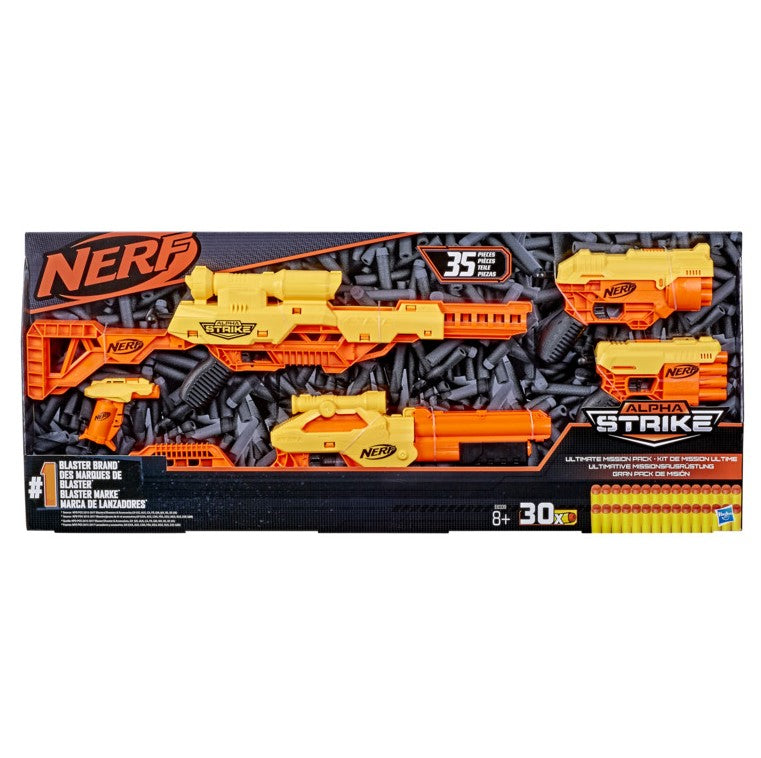 NERF Alpha Strike wyrzutnie 5szt +30 strz E8339 /4