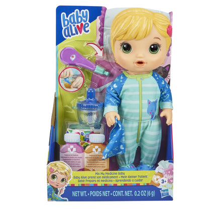 BABY ALIVE chorowita lalka blondynka E6937 /2